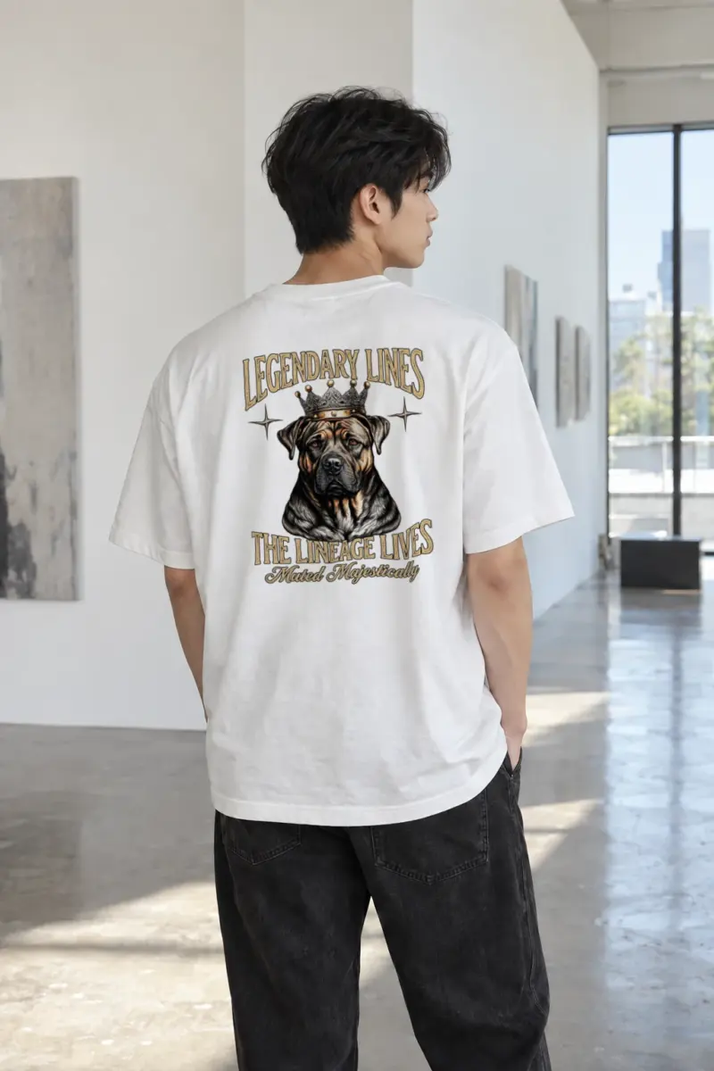 "The Lineage Lives" Heavyweight Unisex Crewneck T-shirt | Gildan 5000