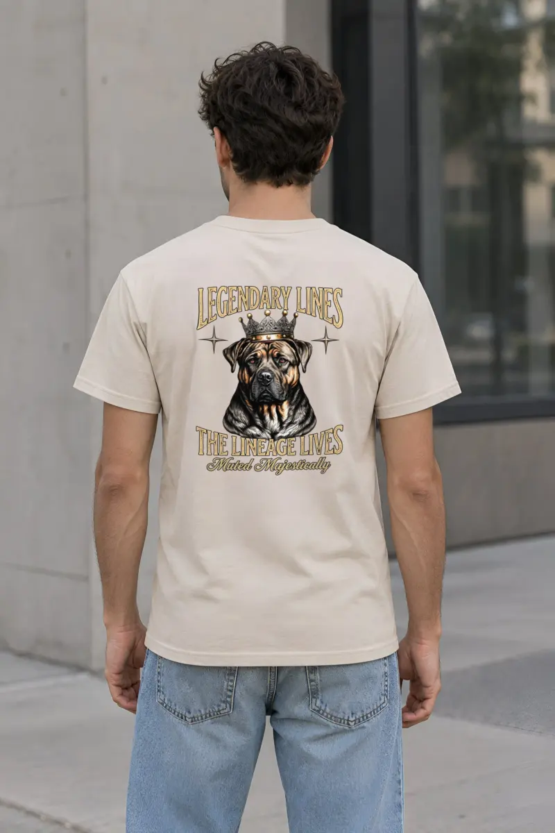 "The Lineage Lives" Heavyweight Unisex Crewneck T-shirt