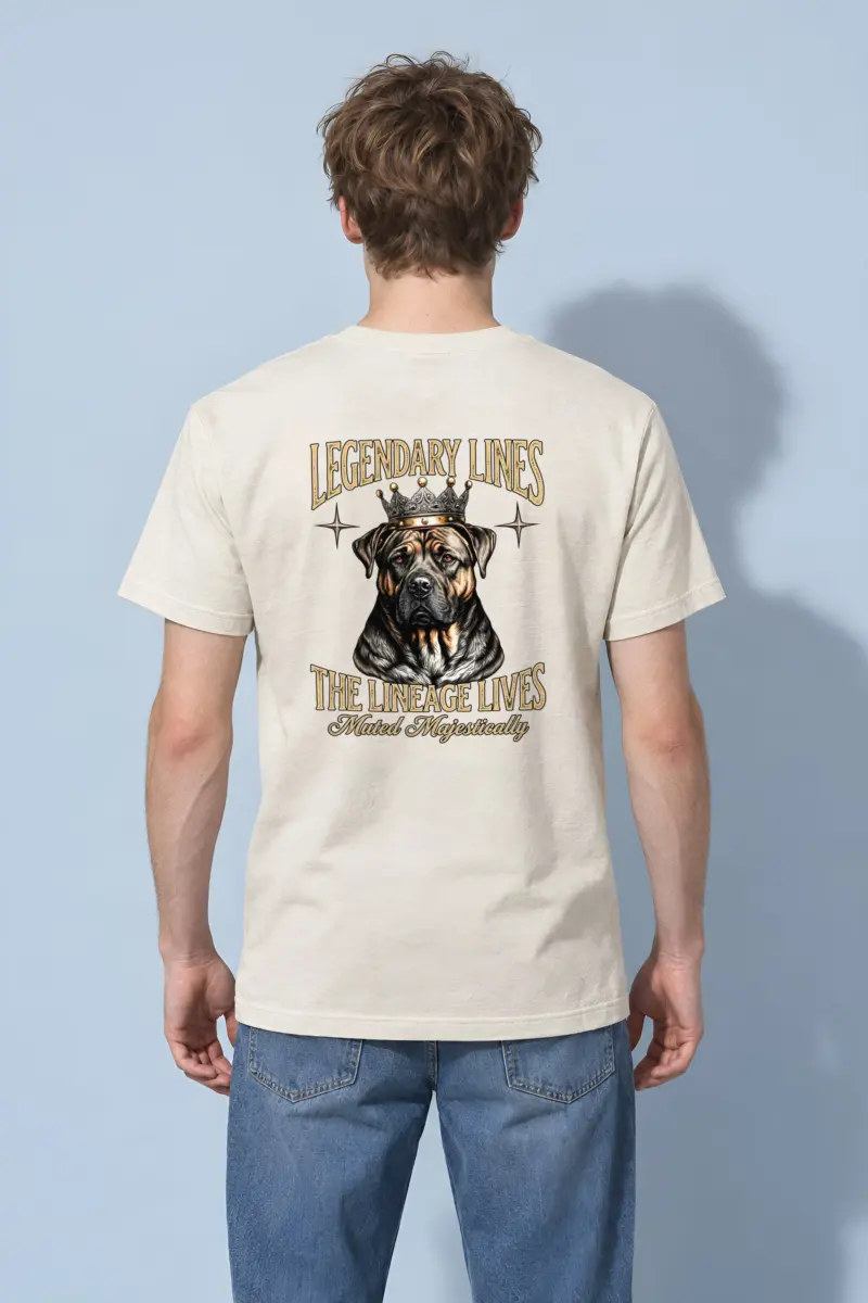 "The Lineage Lives" Heavyweight Unisex Crewneck T-shirt