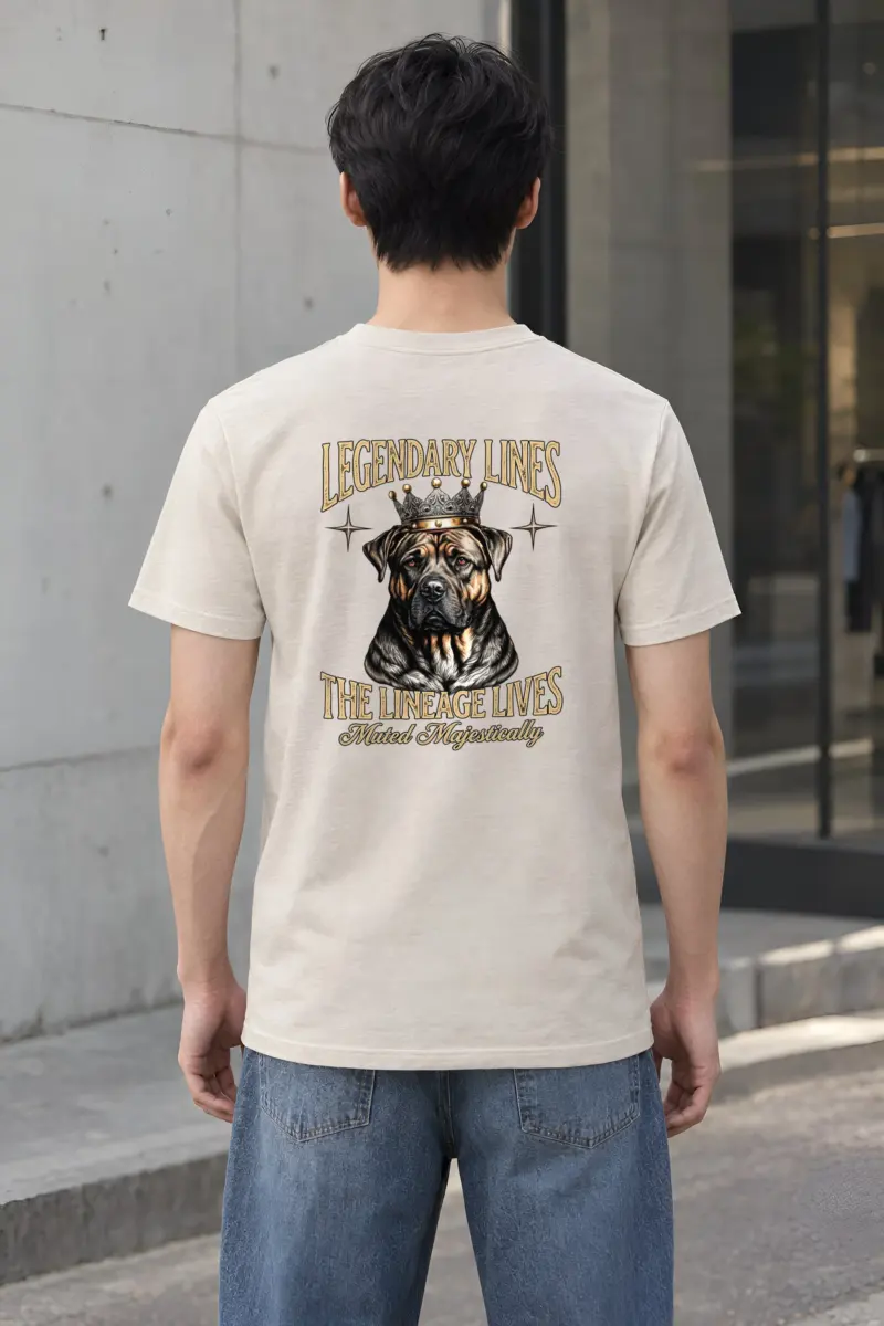 "The Lineage Lives" Heavyweight Unisex Crewneck T-shirt