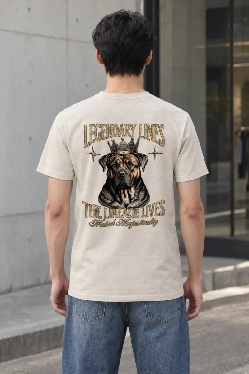 "The Lineage Lives" Heavyweight Unisex Crewneck T-shirt