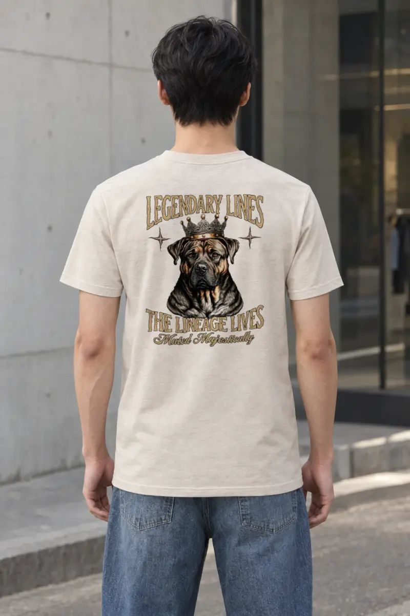 "The Lineage Lives" Heavyweight Unisex Crewneck T-shirt