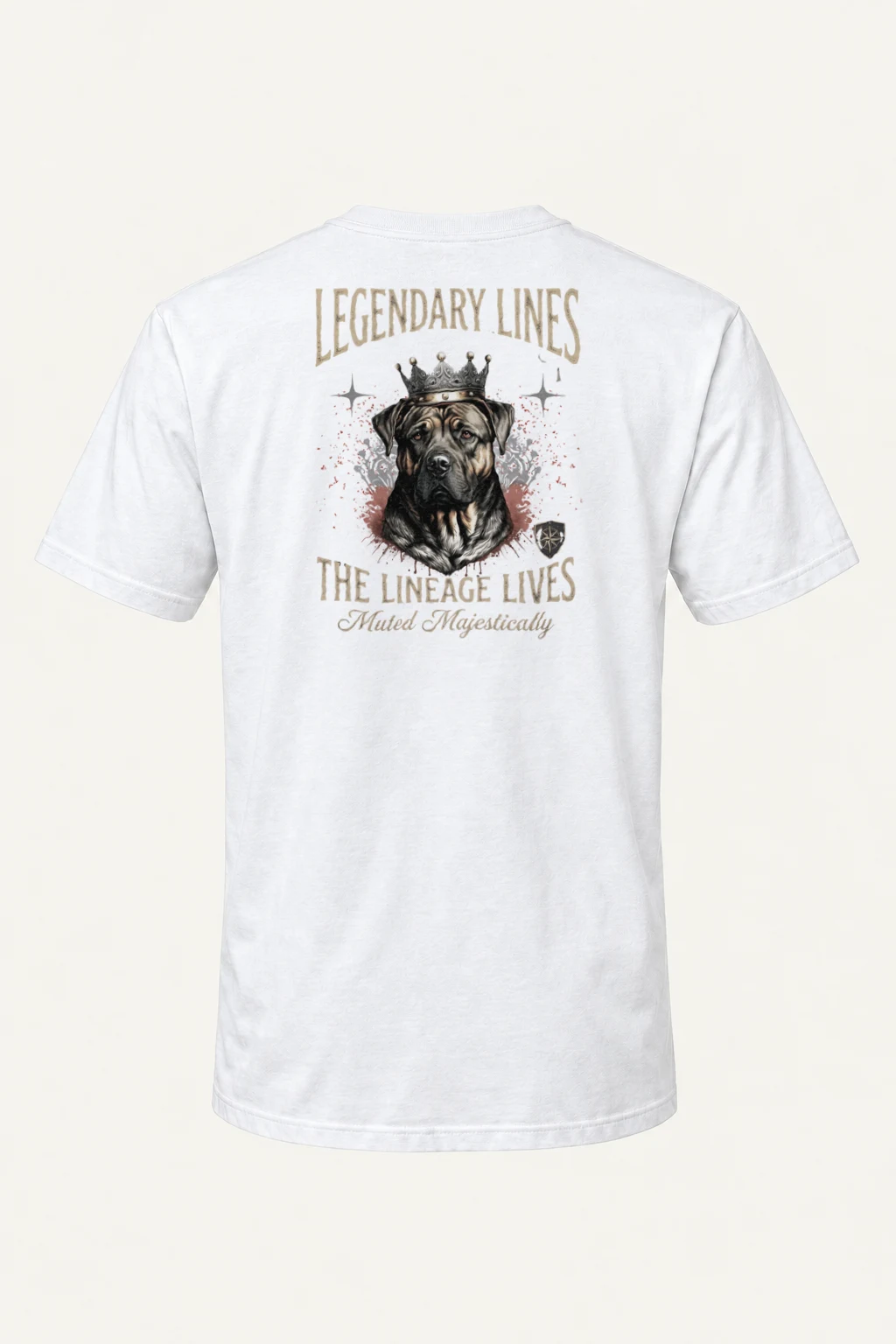 "The Lineage Lives" Heavyweight Unisex Crewneck T-shirt | Gildan 5000