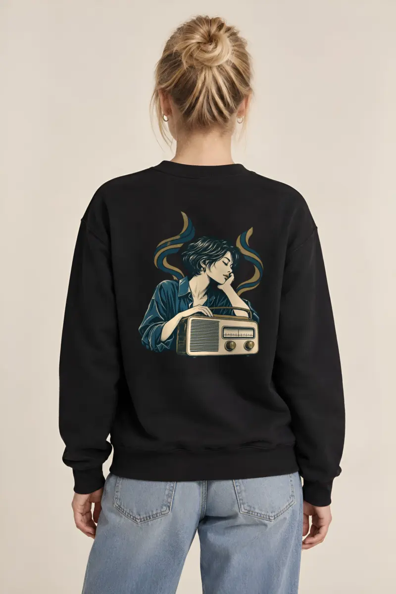 "The Listening Hour" Heavy Blend Unisex Crewneck Sweatshirt
