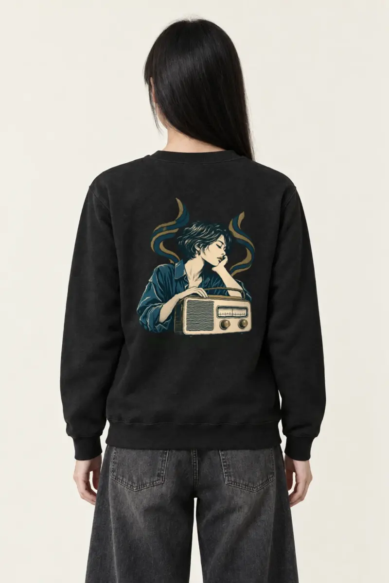 "The Listening Hour" Heavy Blend Unisex Crewneck Sweatshirt