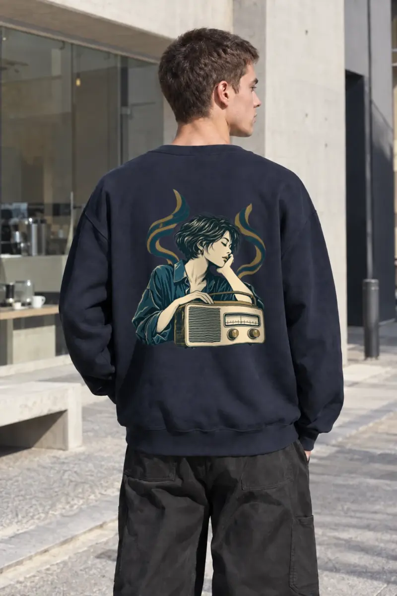 "The Listening Hour" Heavy Blend Unisex Crewneck Sweatshirt | Gildan 18000