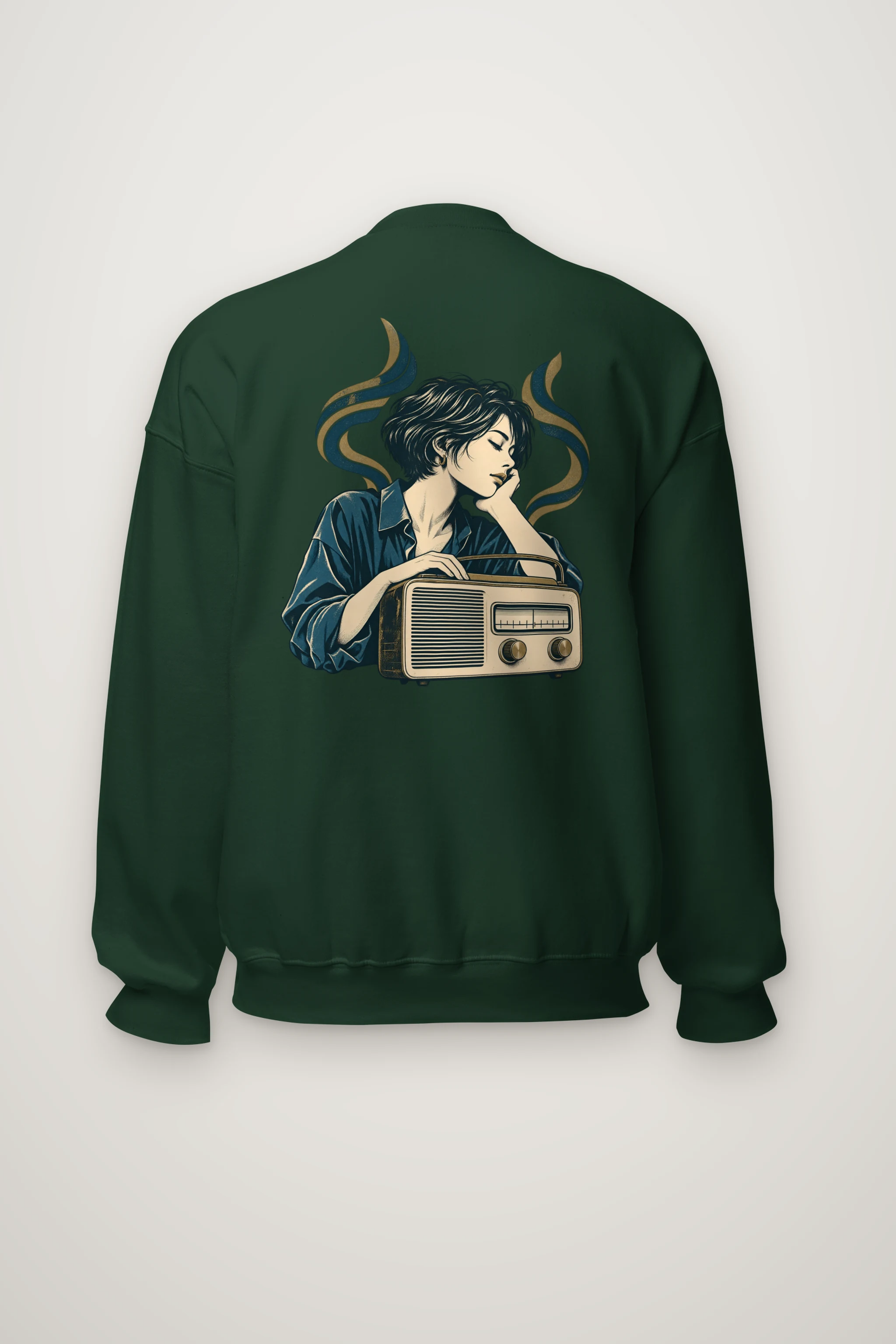 "The Listening Hour" Heavy Blend Unisex Crewneck Sweatshirt