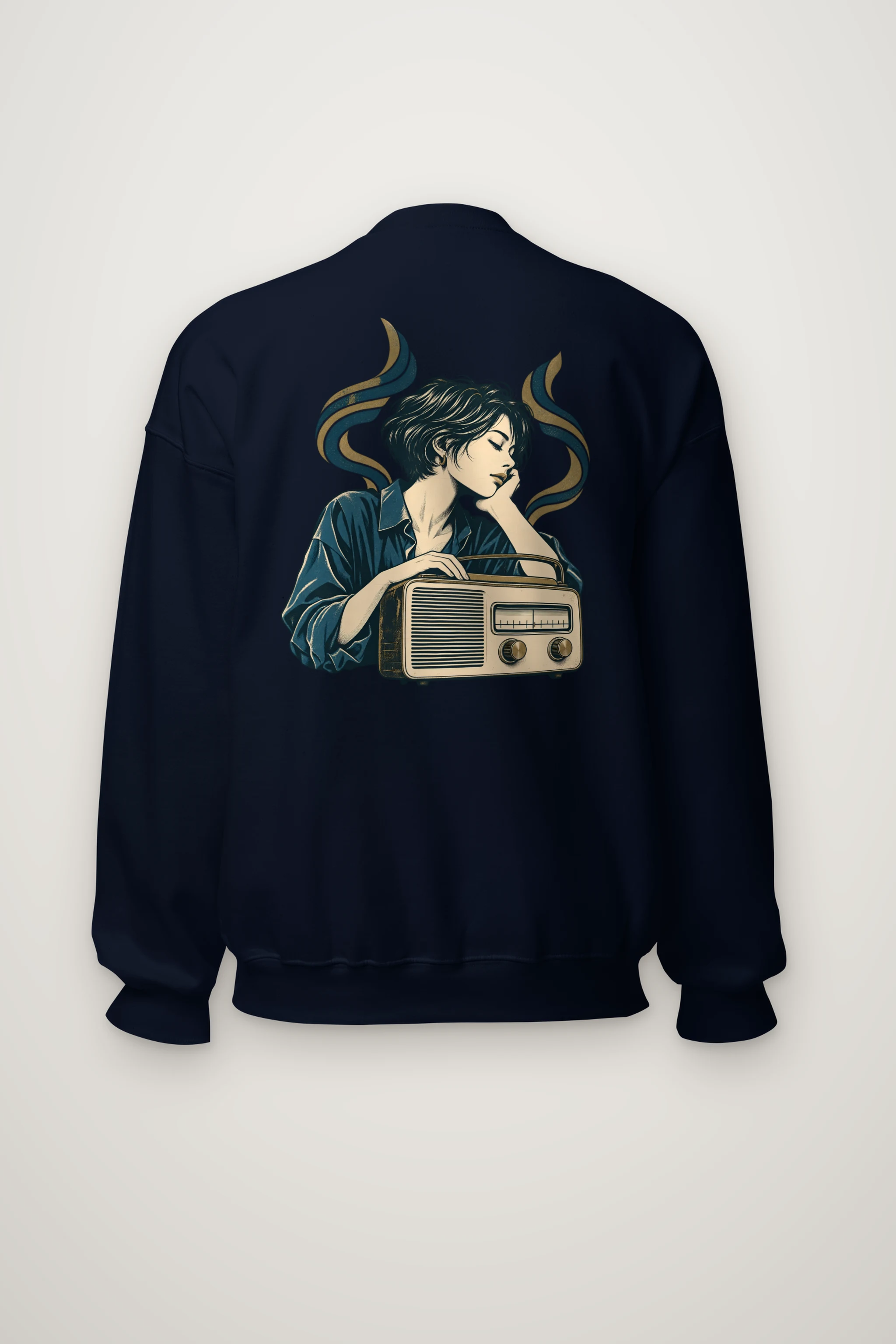 "The Listening Hour" Heavy Blend Unisex Crewneck Sweatshirt