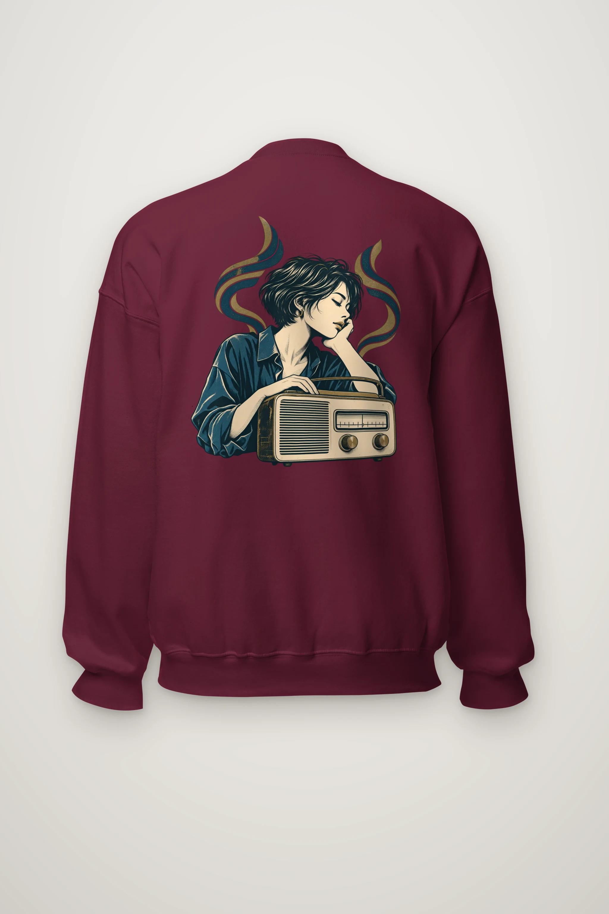 "The Listening Hour" Heavy Blend Unisex Crewneck Sweatshirt
