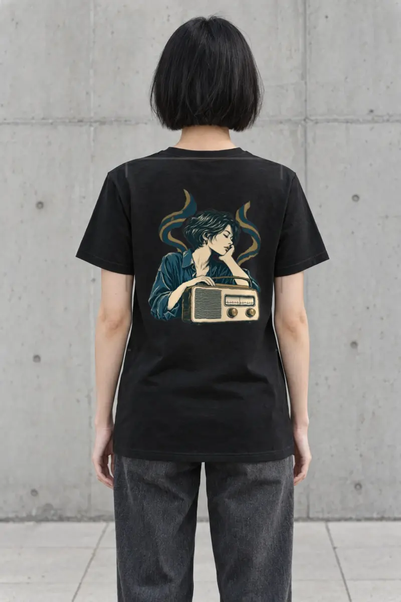"The Listening Hour" Heavyweight Unisex Crewneck T-shirt