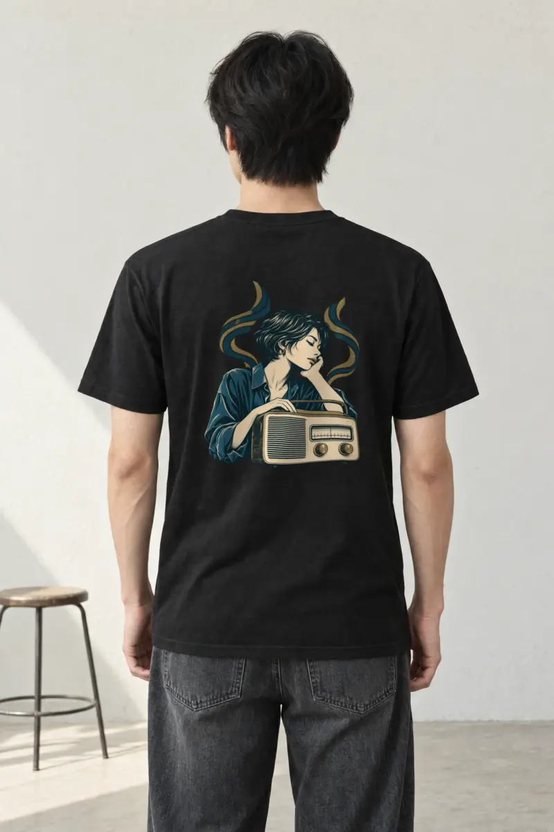 "The Listening Hour" Heavyweight Unisex Crewneck T-shirt