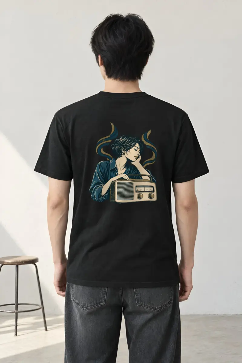 "The Listening Hour" Heavyweight Unisex Crewneck T-shirt