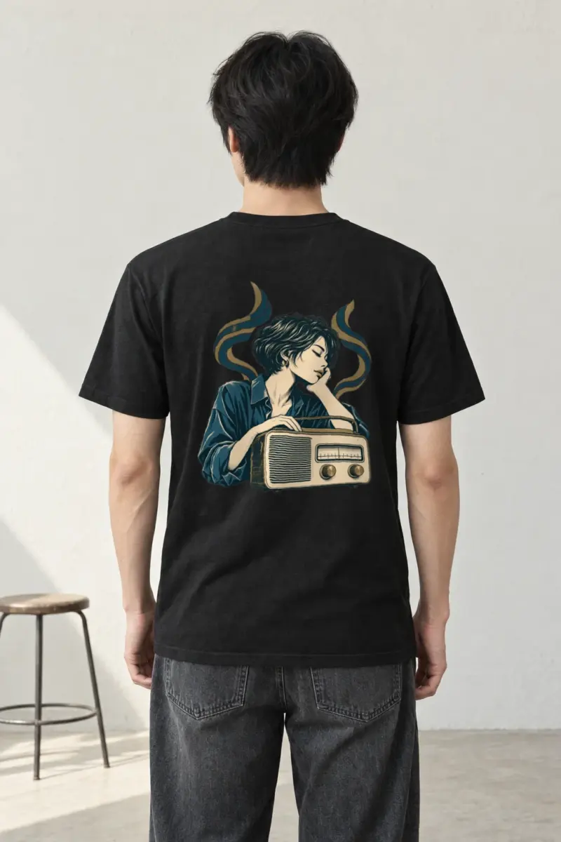 "The Listening Hour" Heavyweight Unisex Crewneck T-shirt