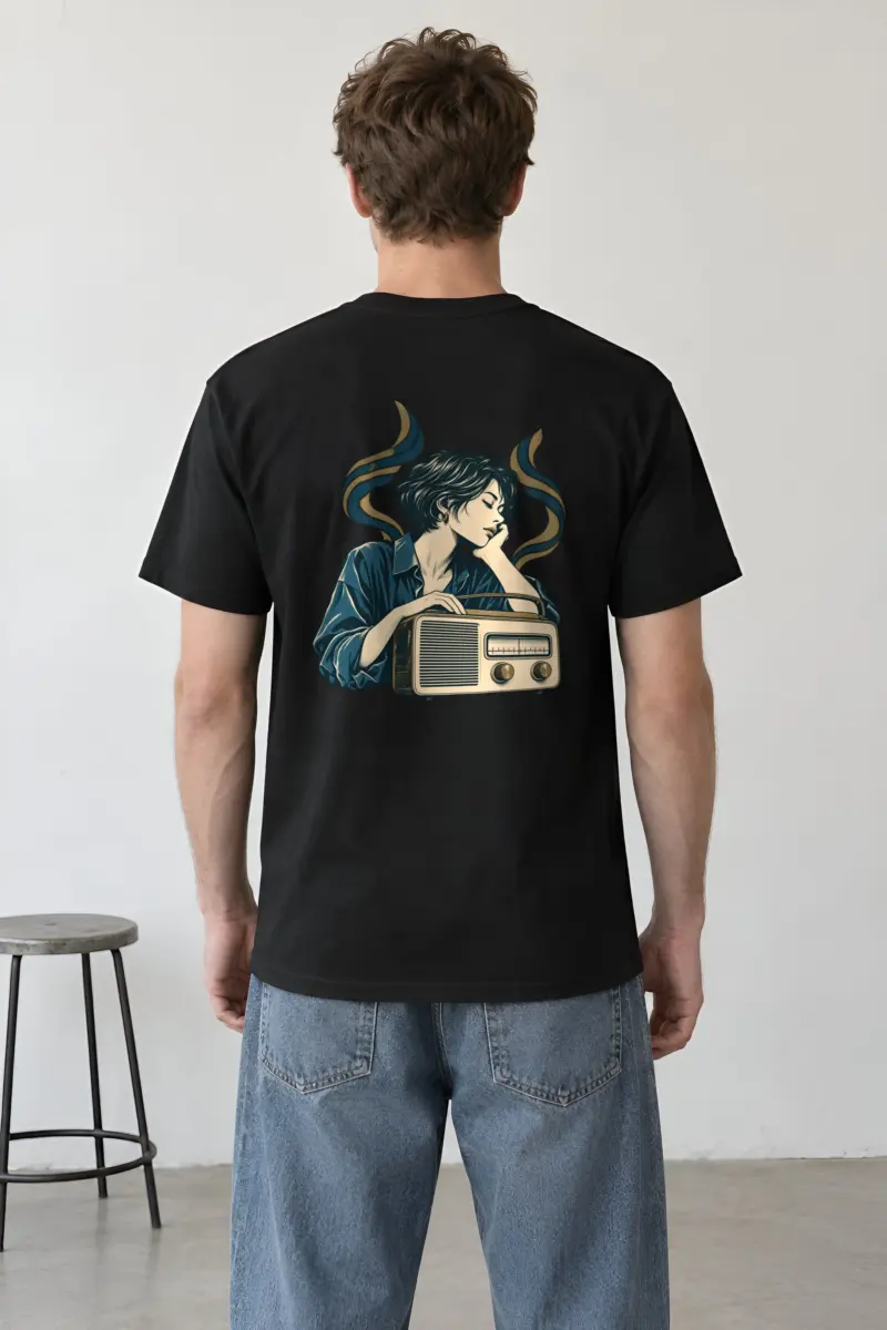 "The Listening Hour" Heavyweight Unisex Crewneck T-shirt