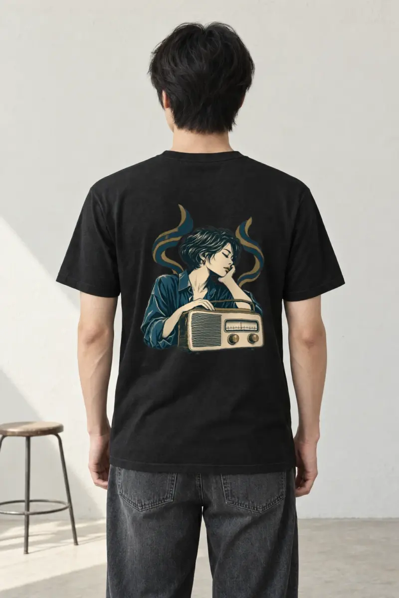 "The Listening Hour" Heavyweight Unisex Crewneck T-shirt