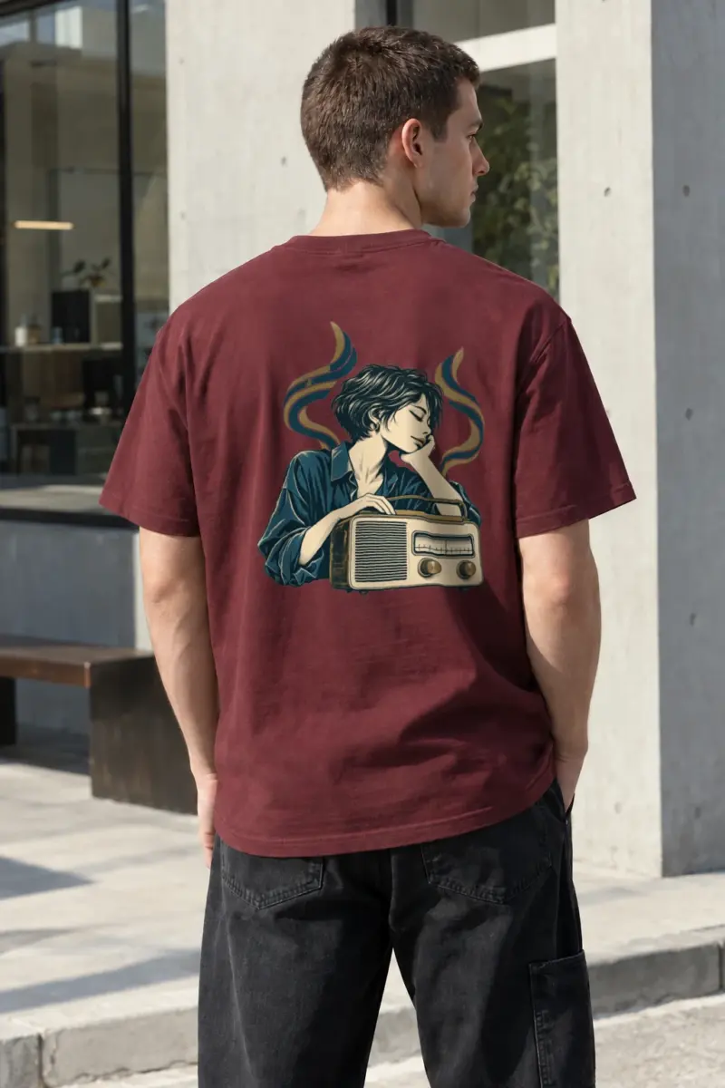 "The Listening Hour" Heavyweight Unisex Crewneck T-shirt | Gildan 5000