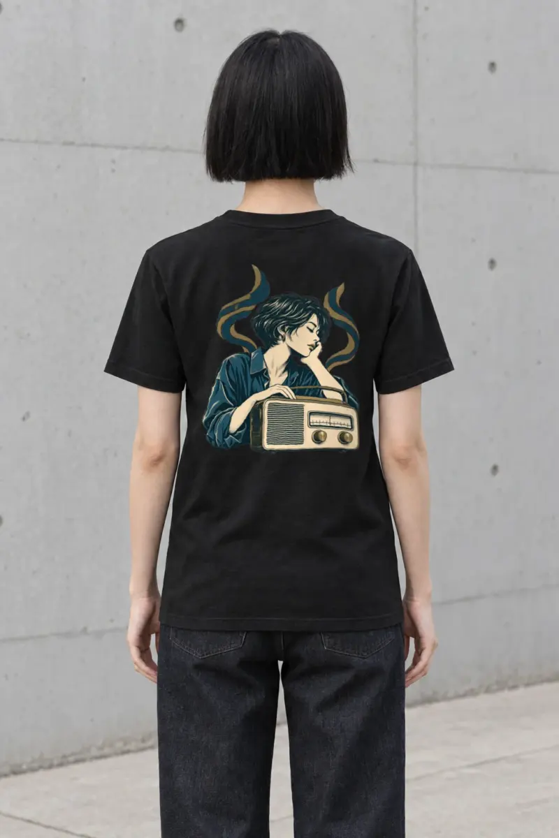 "The Listening Hour" Heavyweight Unisex Crewneck T-shirt | Gildan 5000