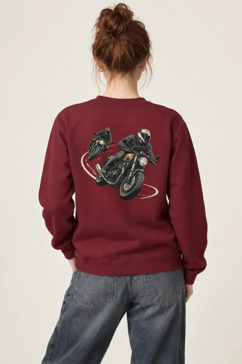 "The Long Curve" Heavy Blend Unisex Crewneck Sweatshirt