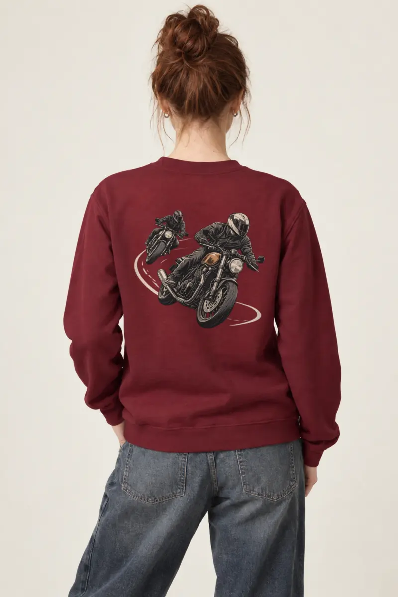"The Long Curve" Heavy Blend Unisex Crewneck Sweatshirt