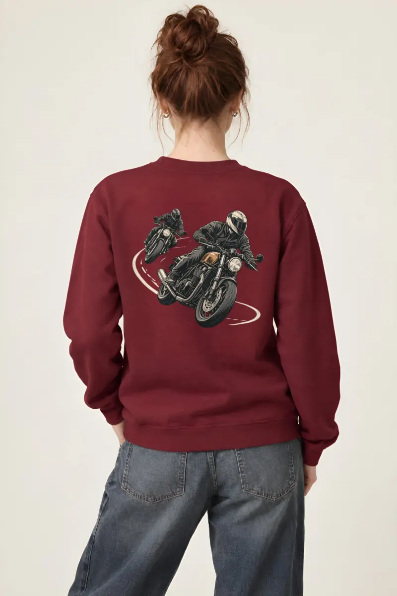 "The Long Curve" Heavy Blend Unisex Crewneck Sweatshirt