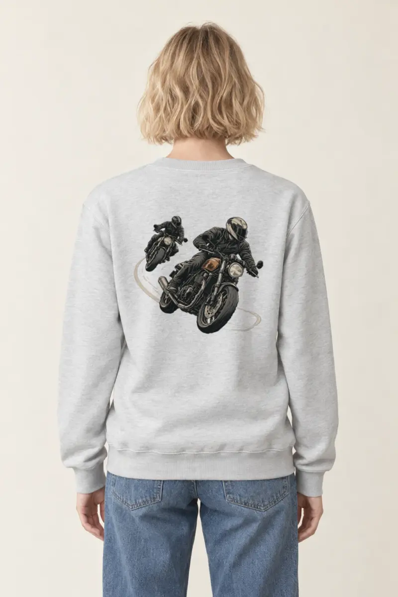 "The Long Curve" Heavy Blend Unisex Crewneck Sweatshirt | Gildan 18000