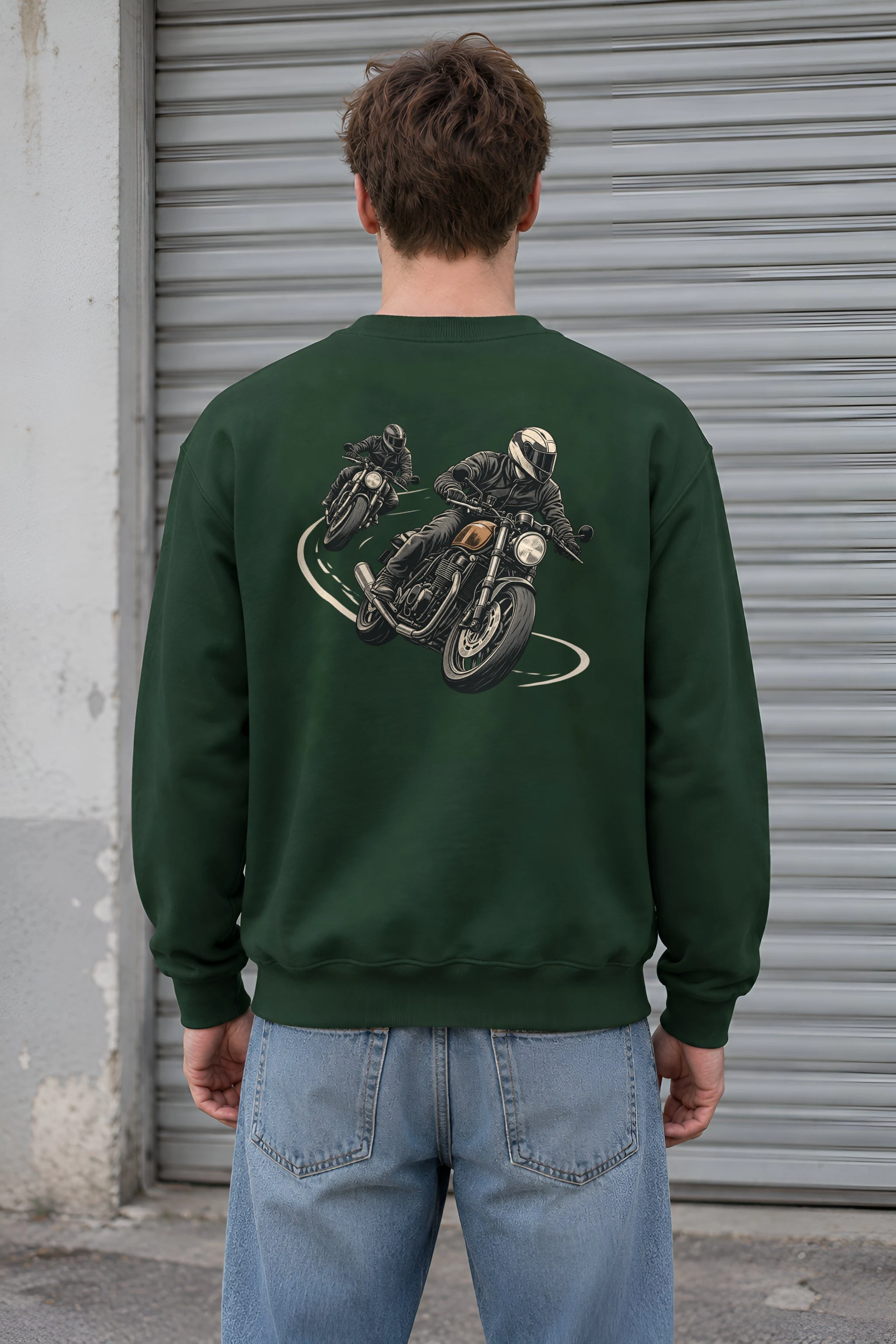 "The Long Curve" 1 Crewneck Sweatshirt