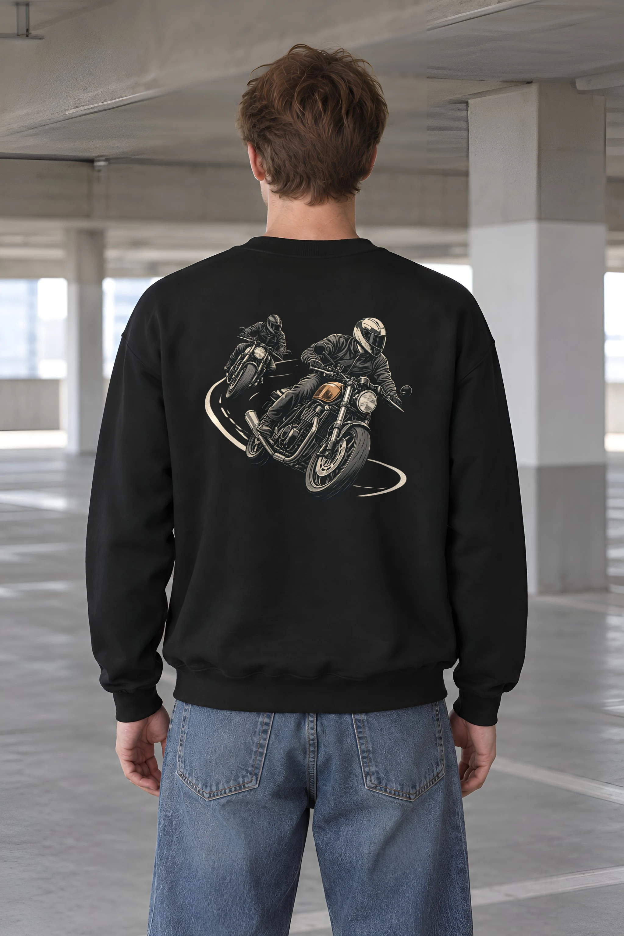 "The Long Curve" 1 Crewneck Sweatshirt