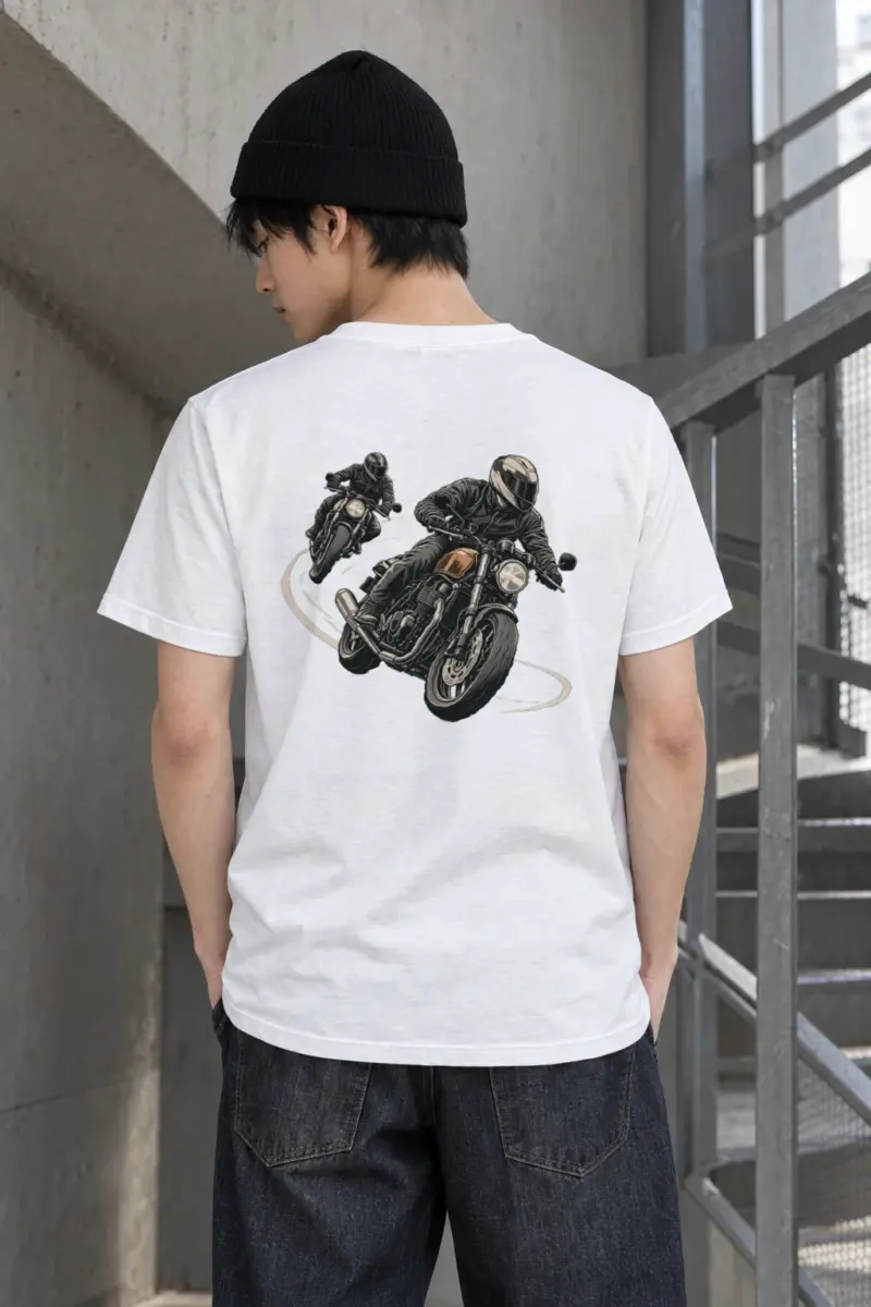 "The Long Curve" Heavyweight Unisex Crewneck T-shirt | Gildan 5000