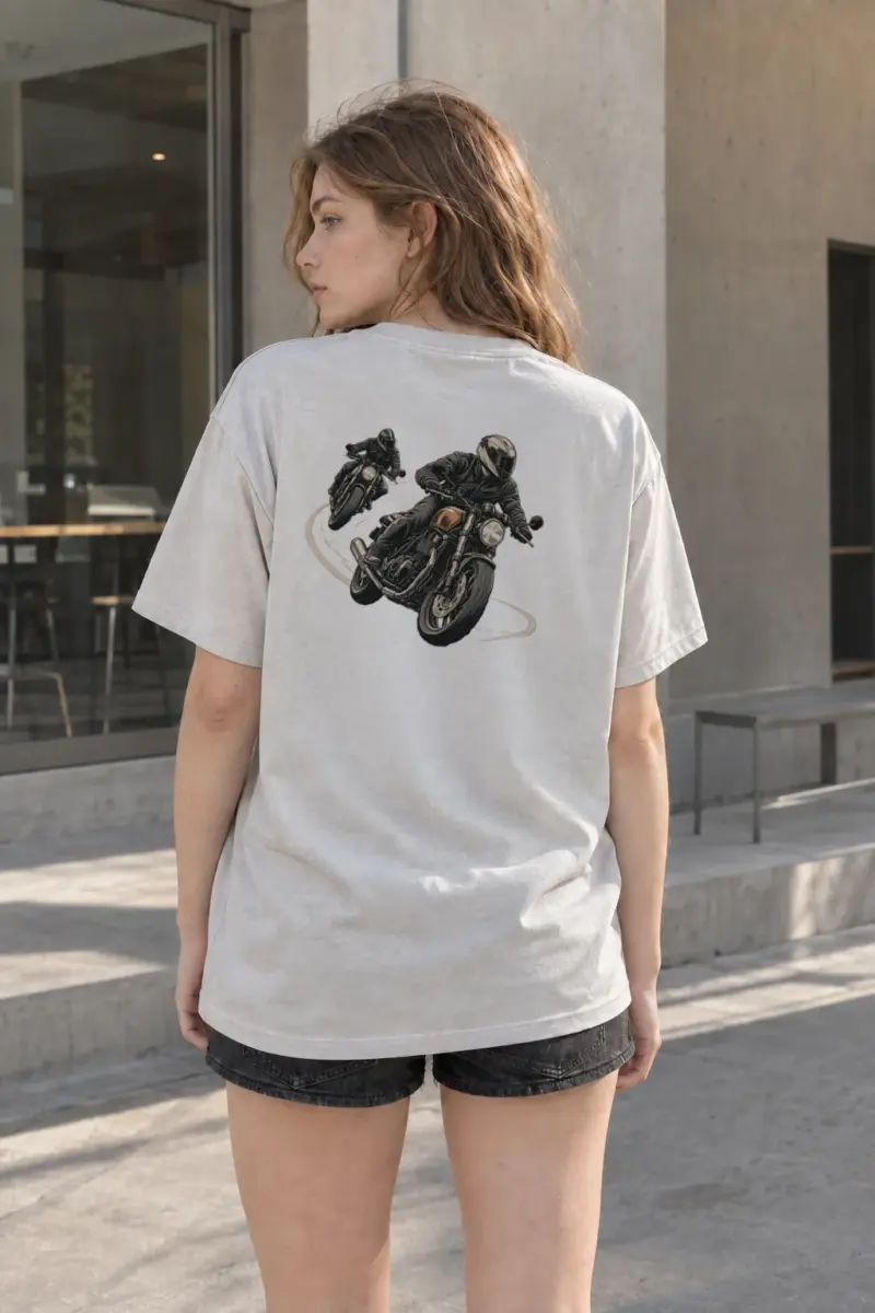 "The Long Curve" Heavyweight Unisex Crewneck T-shirt | Gildan 5000