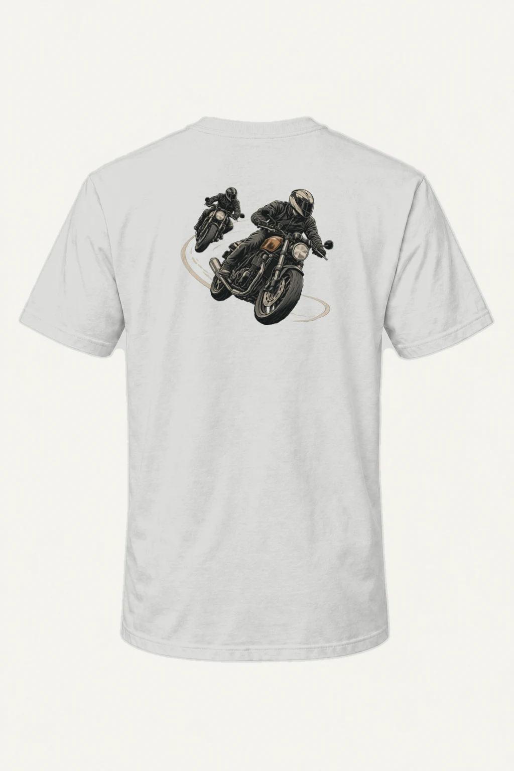 "The Long Curve" Heavyweight Unisex Crewneck T-shirt | Gildan 5000