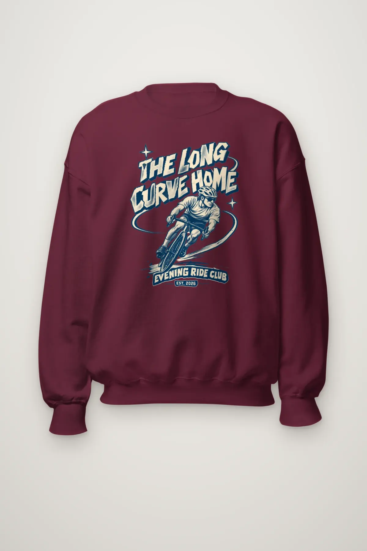 "The Long Curve Home" Heavy Blend Unisex Crewneck Sweatshirt