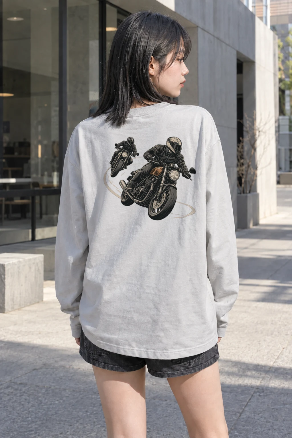 "The Long Curve" Unisex Longsleeve T-shirt | Gildan 2400