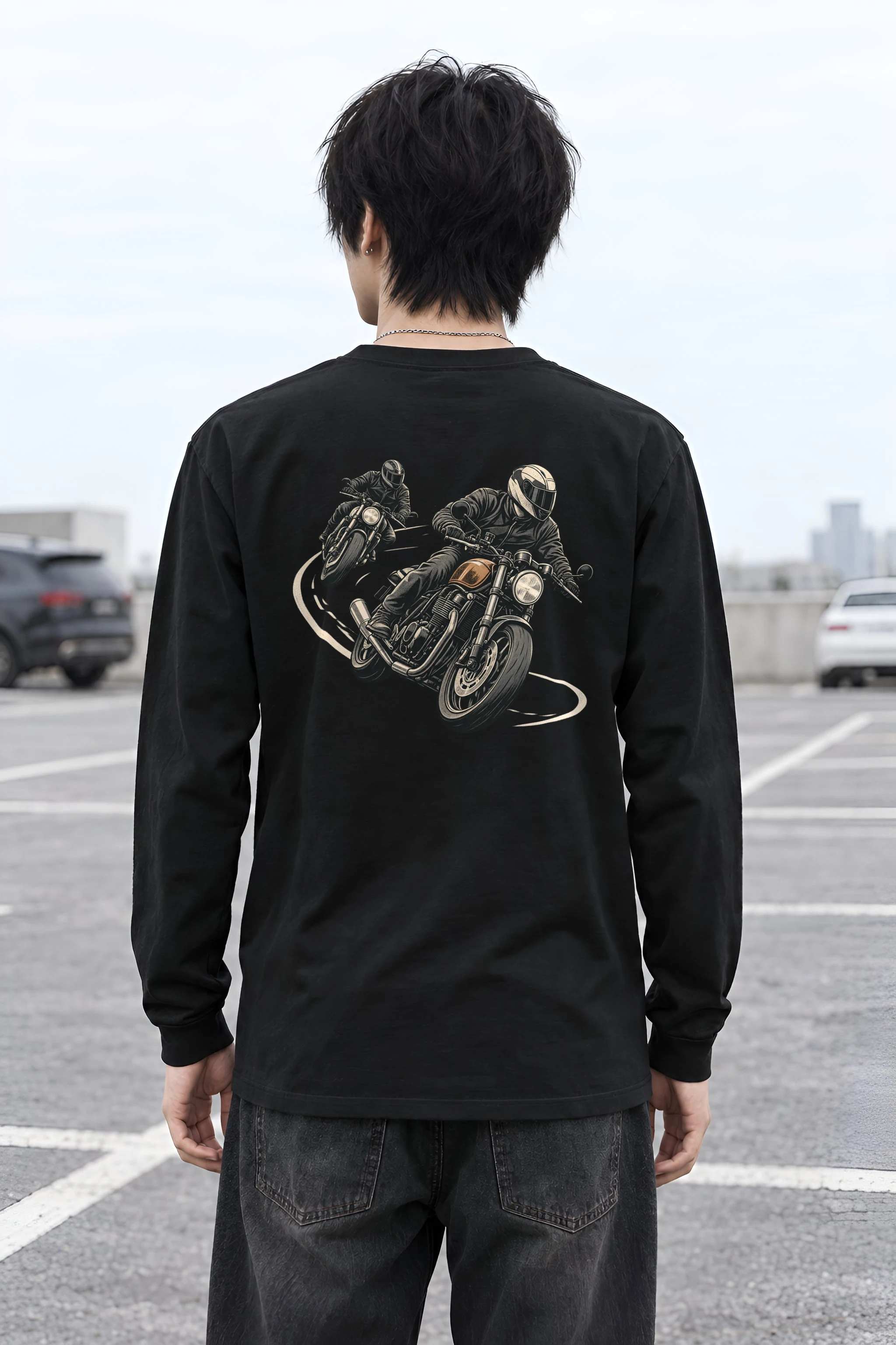 "The Long Curve" Unisex Longsleeve T-shirt
