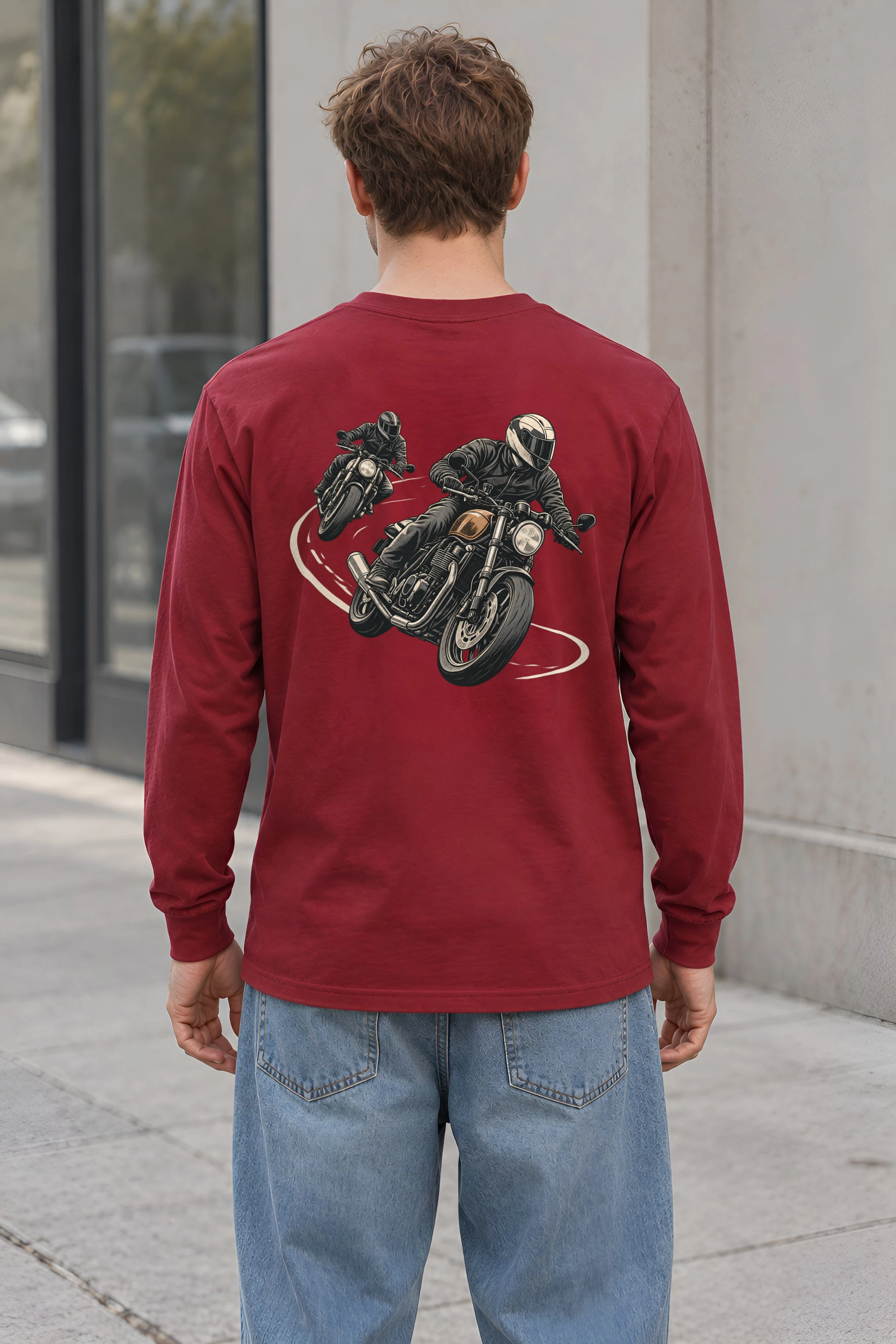 "The Long Curve" Unisex Longsleeve T-shirt
