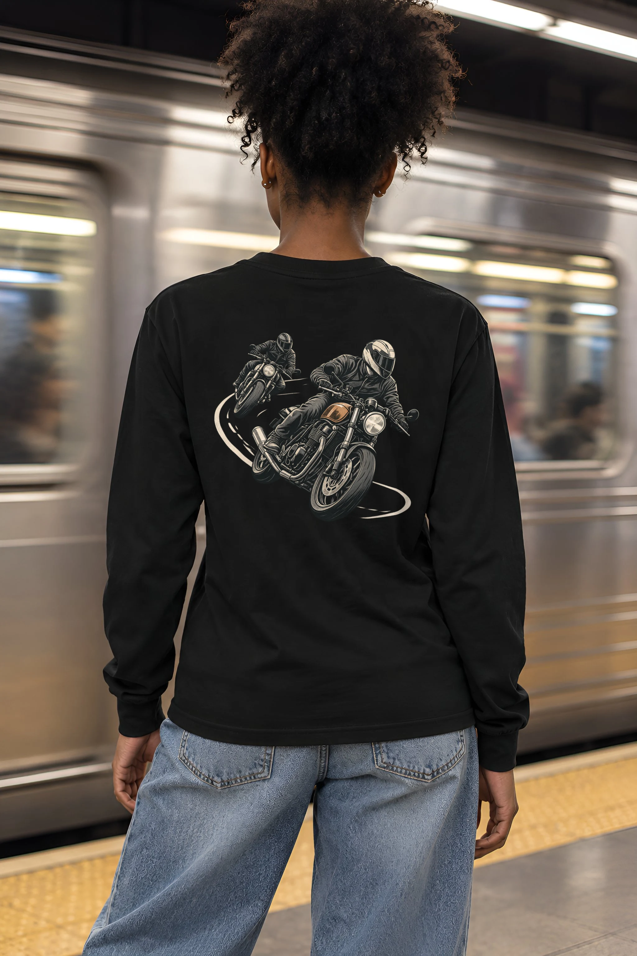 "The Long Curve" Unisex Longsleeve T-shirt