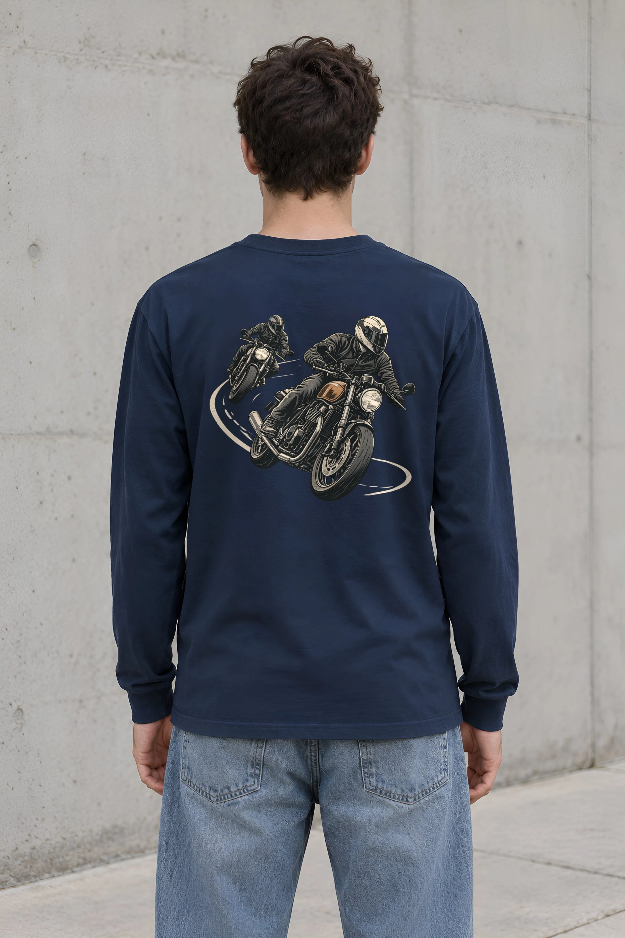 "The Long Curve" Unisex Longsleeve T-shirt
