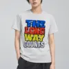"The Long Way Counts" Heavyweight Unisex Crewneck T-shirt | Gildan 5000