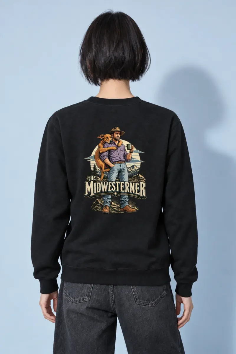 "The Midwesterner" Heavy Blend Unisex Crewneck Sweatshirt