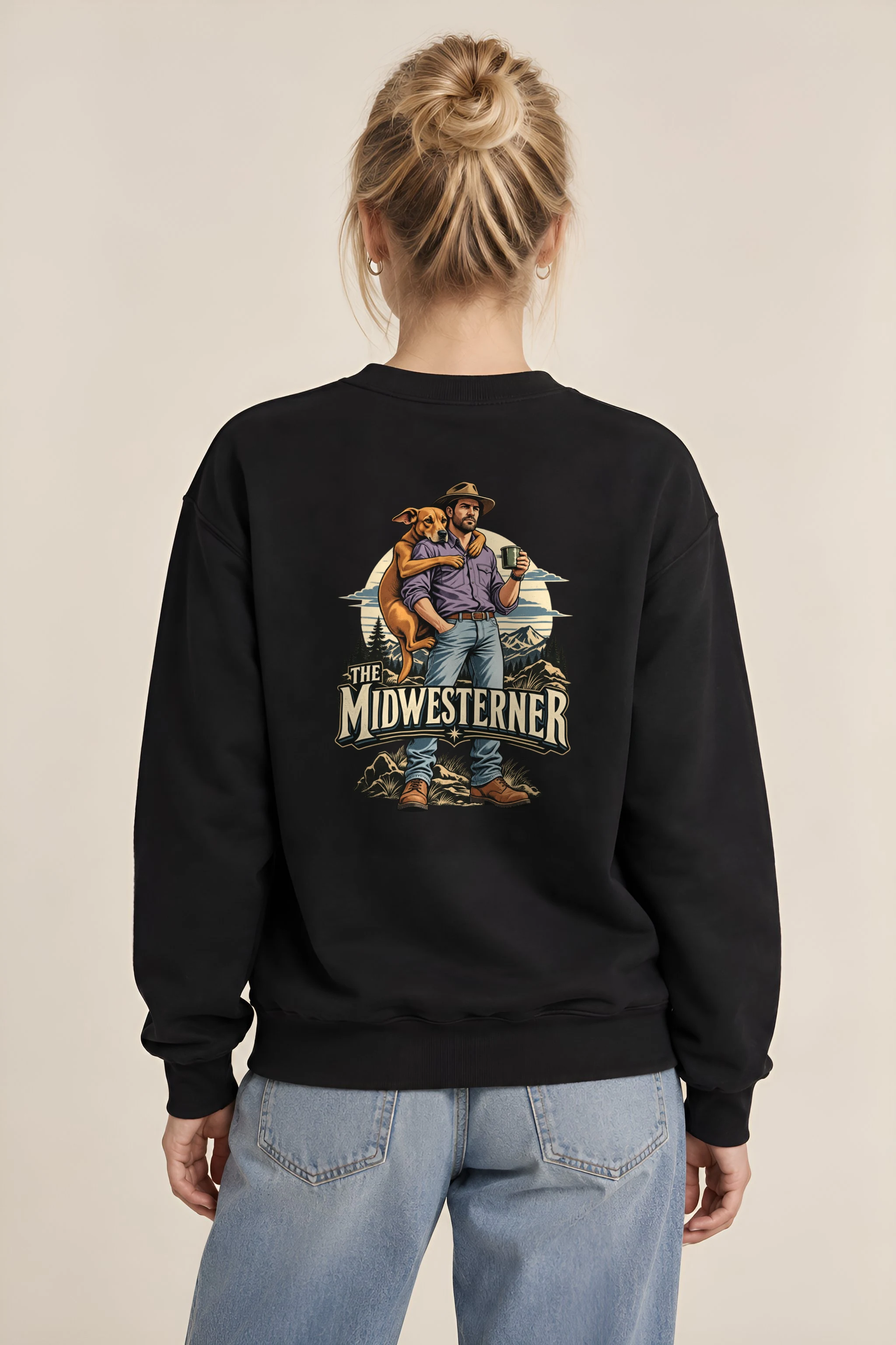 "The Midwesterner" 1 Crewneck Sweatshirt