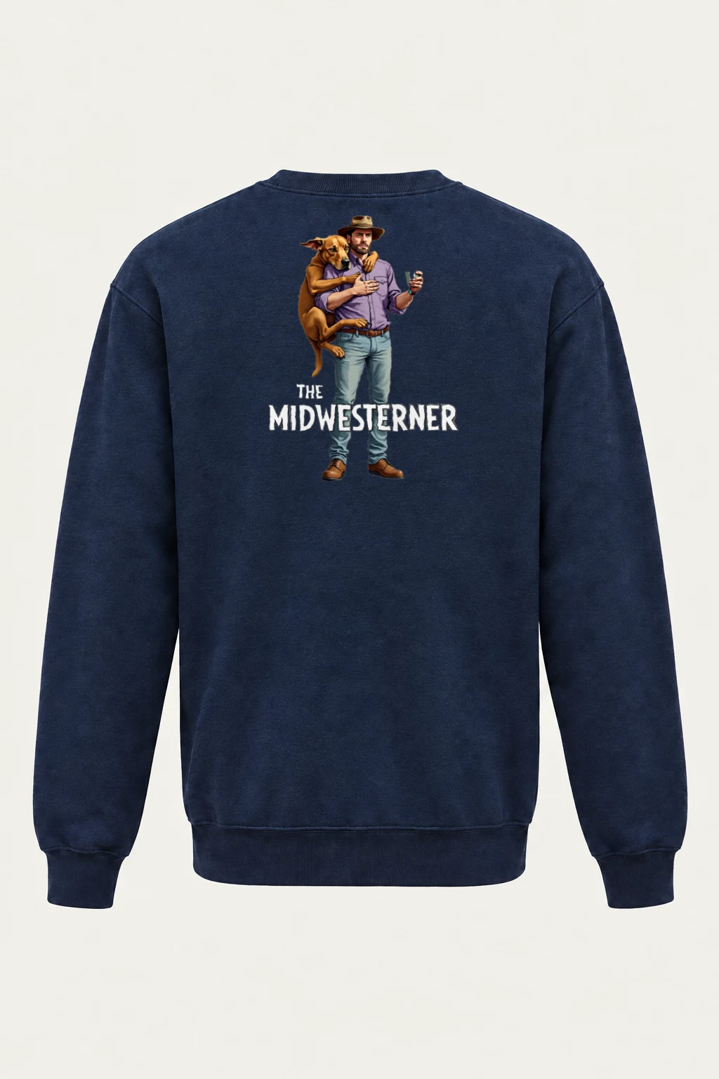 "The Midwesterner" Heavy Blend Unisex Crewneck Sweatshirt | Gildan 18000