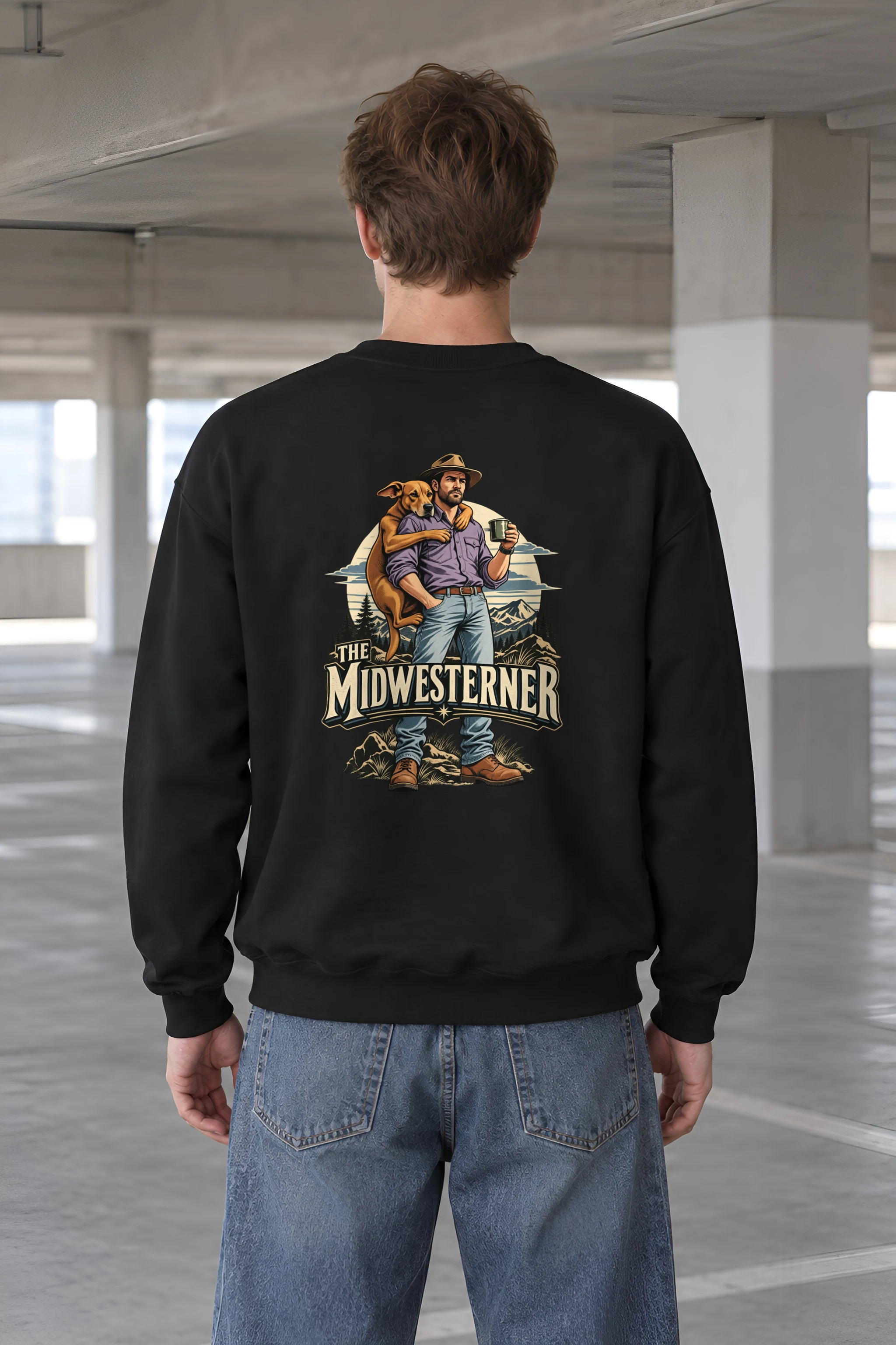 "The Midwesterner" 1 Crewneck Sweatshirt