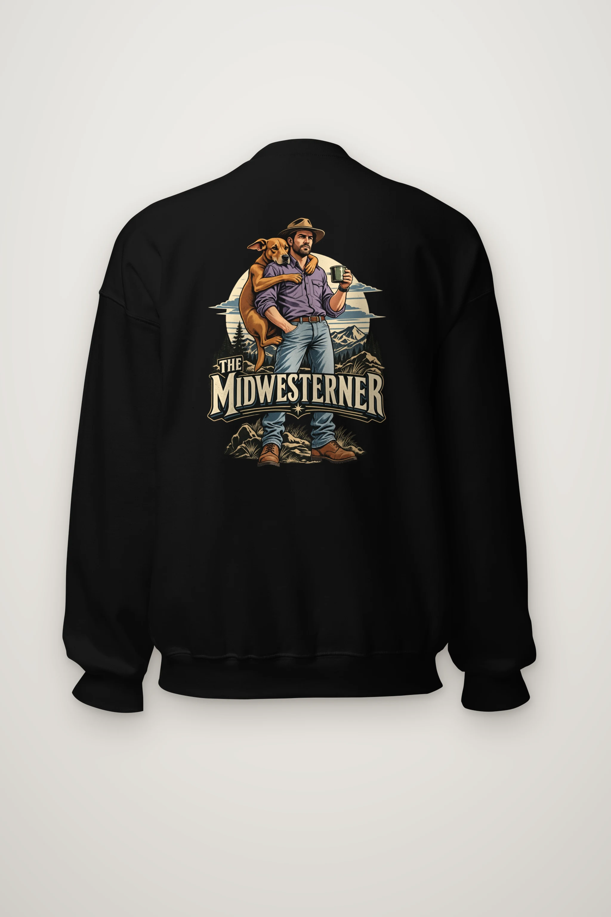 "The Midwesterner" Heavy Blend Unisex Crewneck Sweatshirt