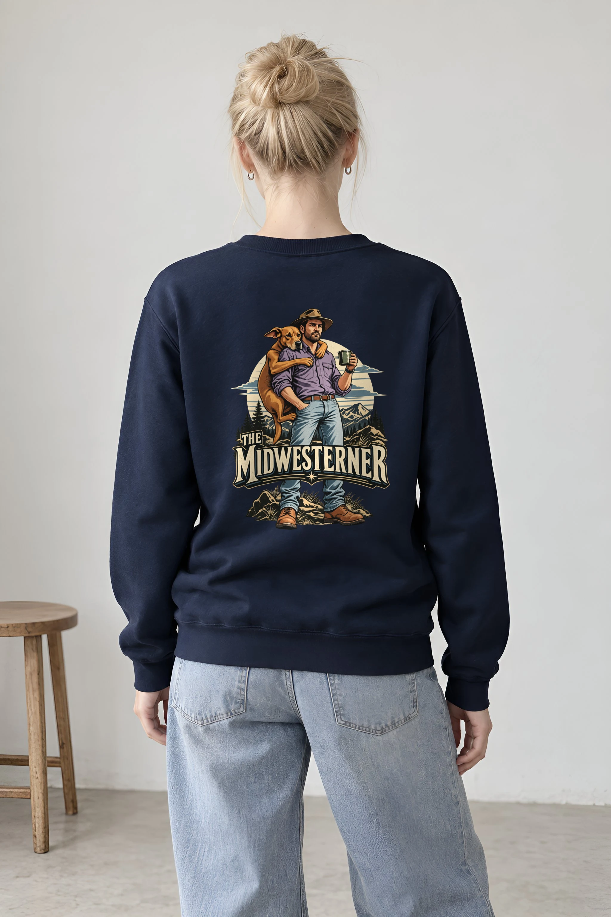 "The Midwesterner" 1 Crewneck Sweatshirt