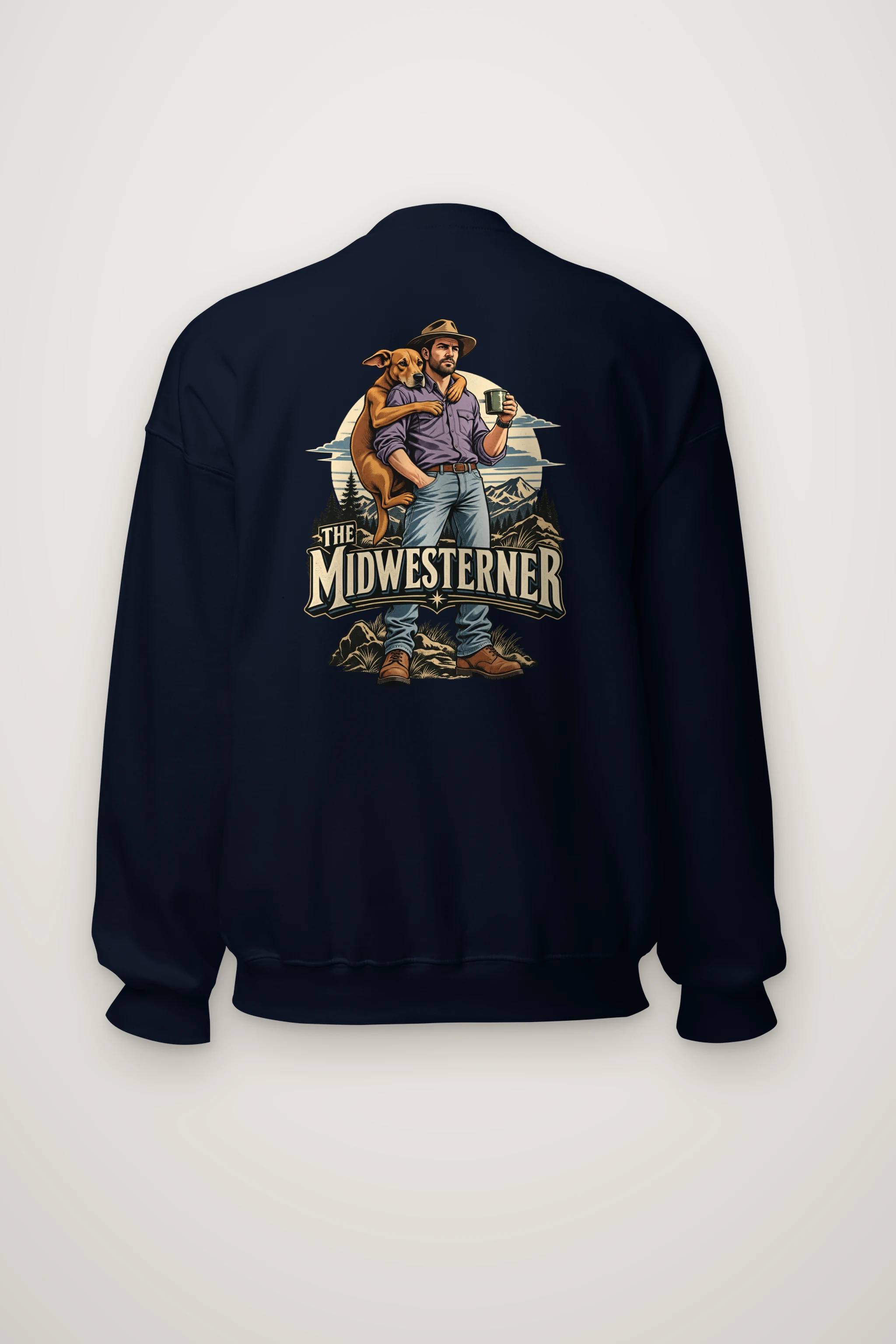 "The Midwesterner" Heavy Blend Unisex Crewneck Sweatshirt