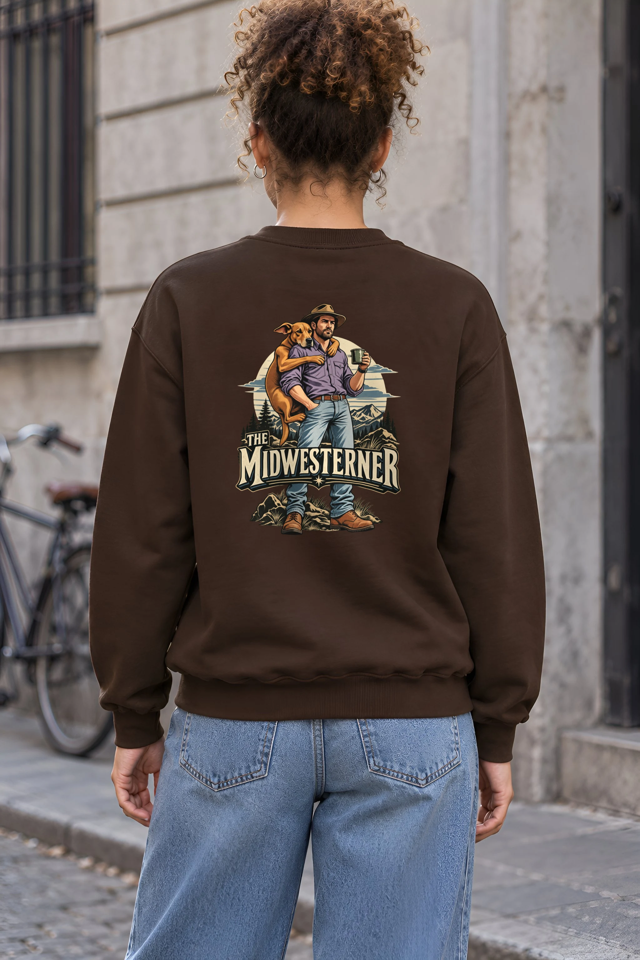 "The Midwesterner" 1 Crewneck Sweatshirt