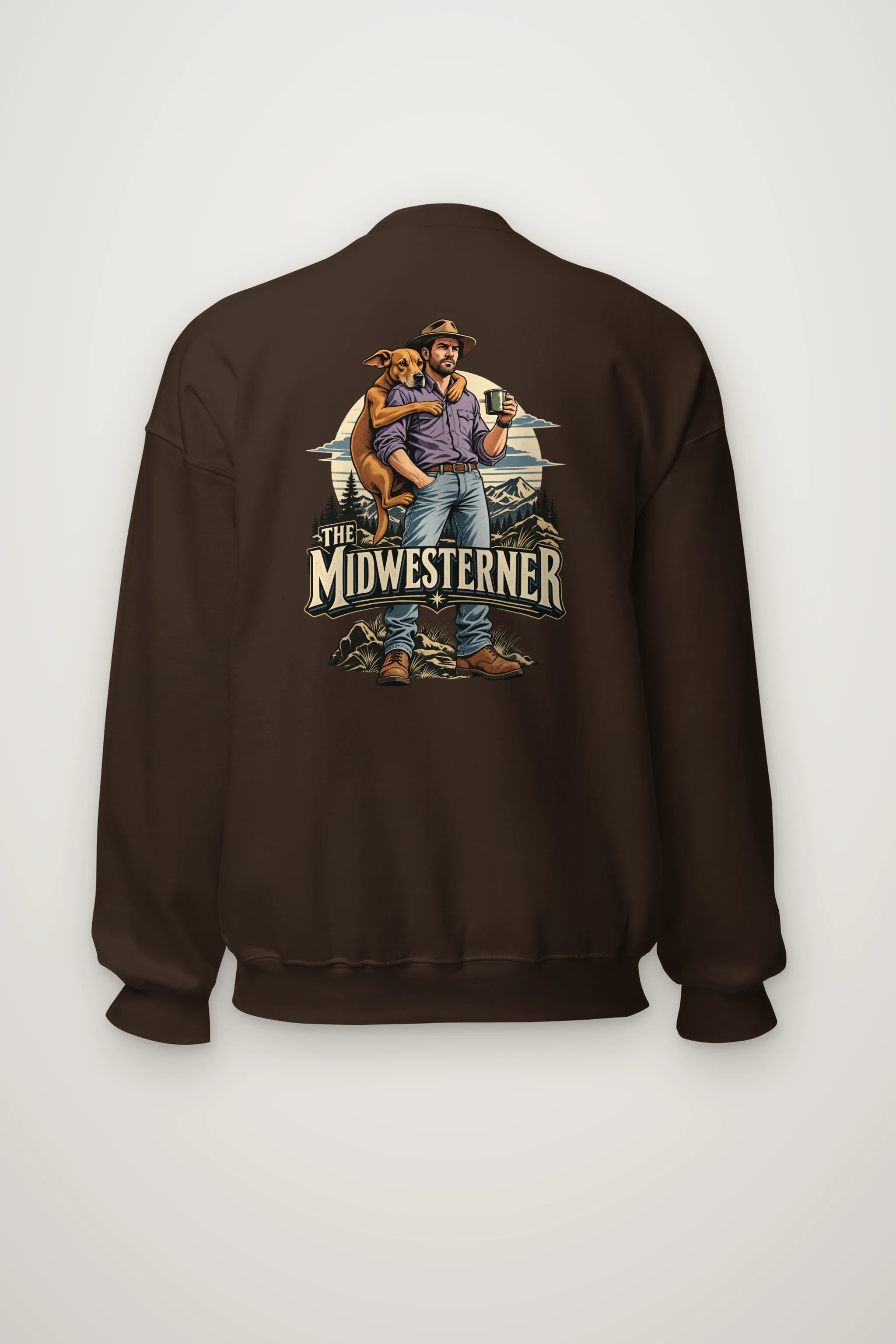 "The Midwesterner" Heavy Blend Unisex Crewneck Sweatshirt