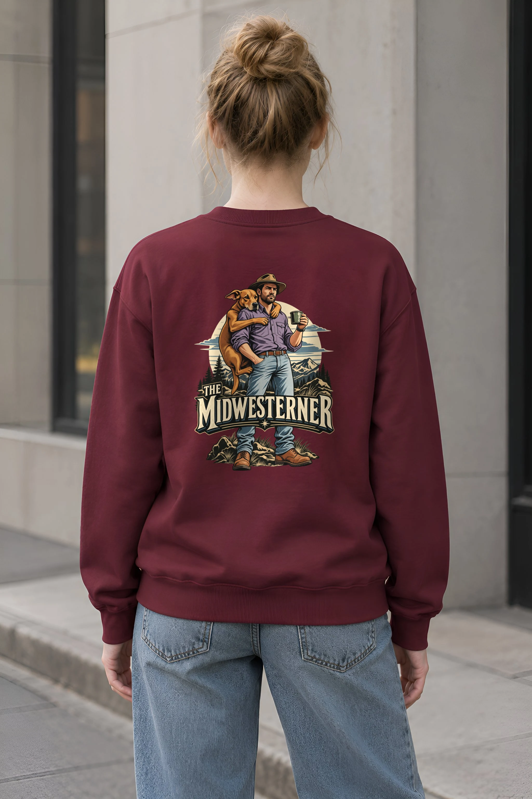"The Midwesterner" 1 Crewneck Sweatshirt