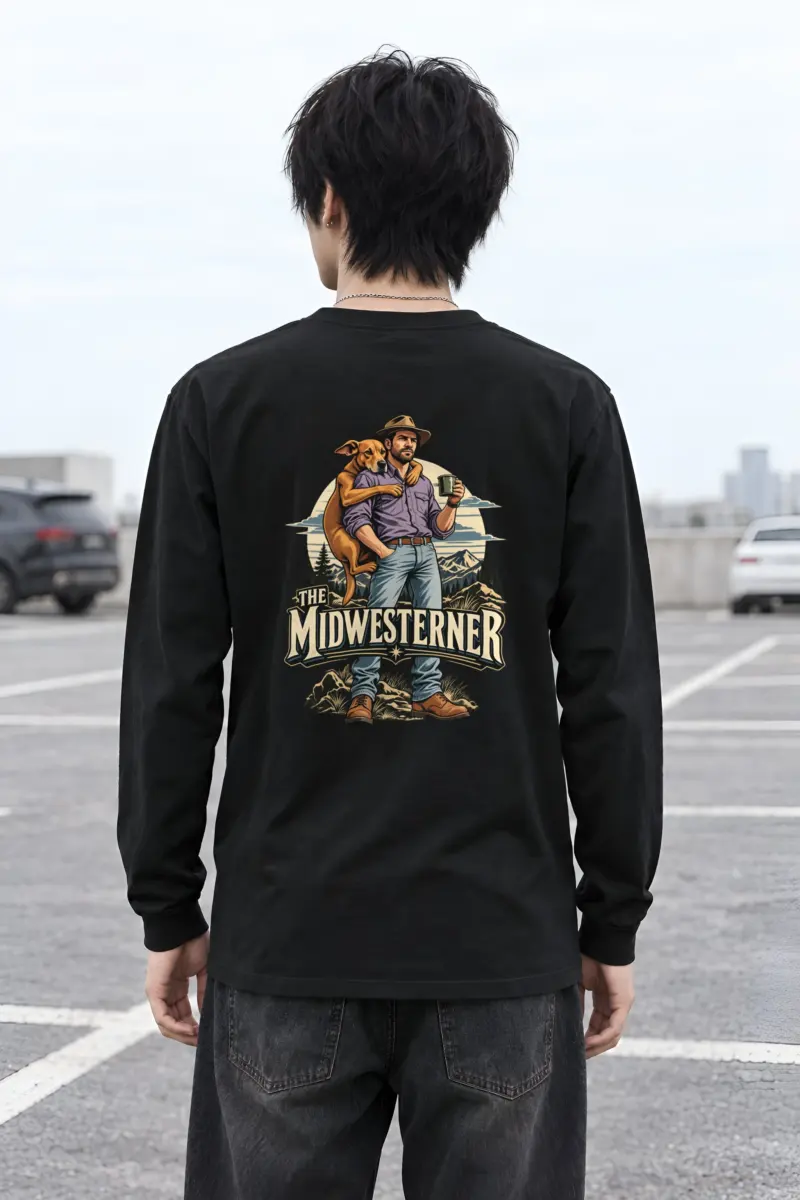 "The Midwesterner" Unisex Longsleeve T-shirt