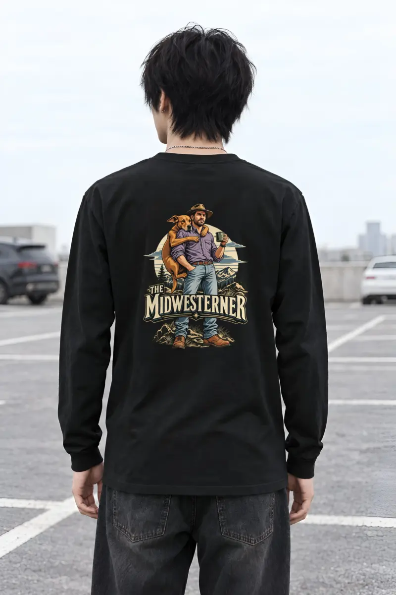"The Midwesterner" Unisex Longsleeve T-shirt