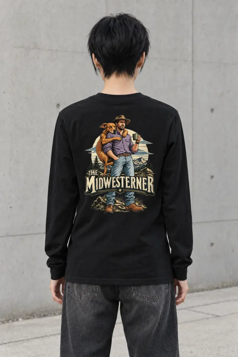 "The Midwesterner" Unisex Longsleeve T-shirt